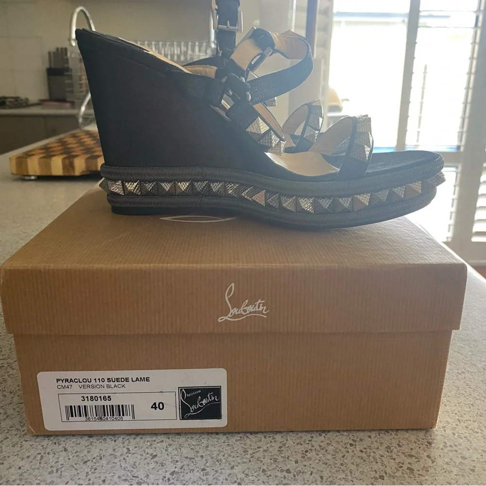 Christians Louboutin genuine with proof of authenticity. only worn twice - Picture 5 of 5